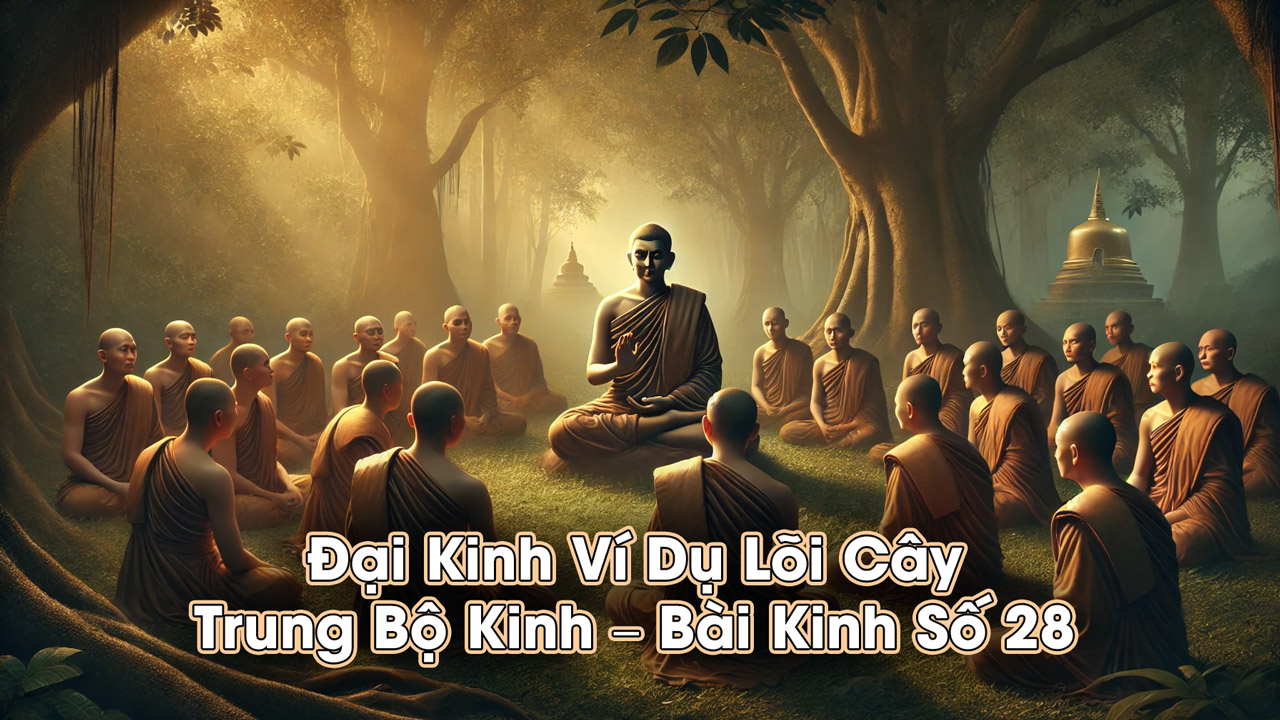 Đại Kinh Ví Dụ Lõi Cây – Trung Bộ Kinh – Bài Kinh Số 28