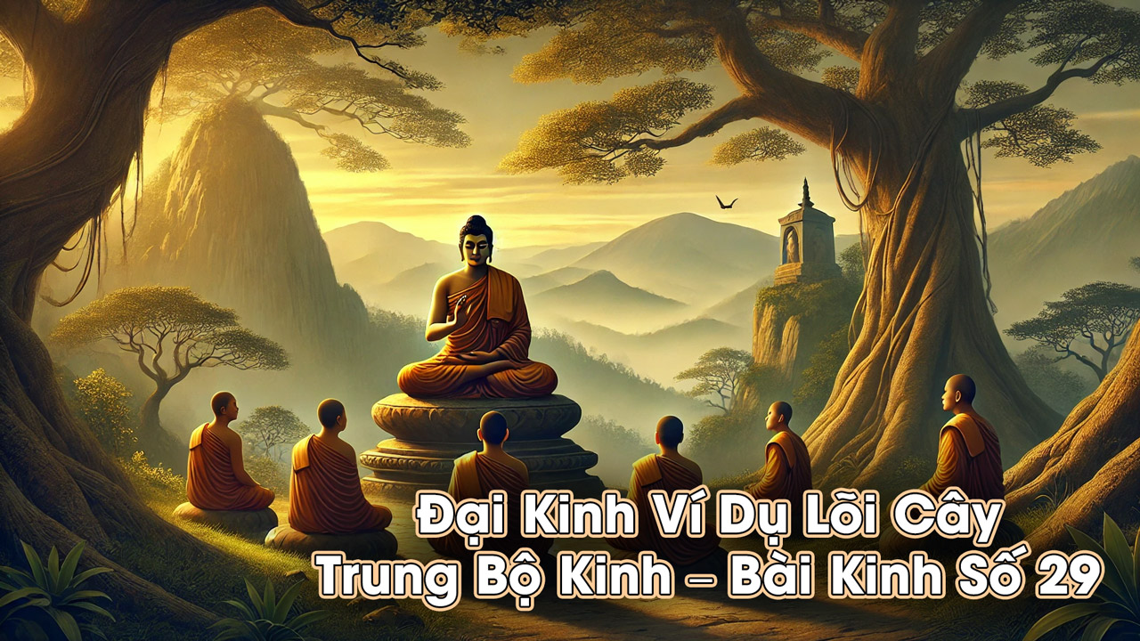 Đại Kinh Ví Dụ Lõi Cây – Trung Bộ Kinh – Bài Kinh Số 29