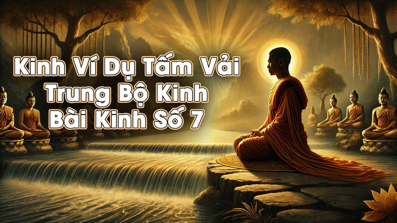 Kinh Ví Dụ Tấm Vải - Trung Bộ Kinh - Bài Kinh Số 7