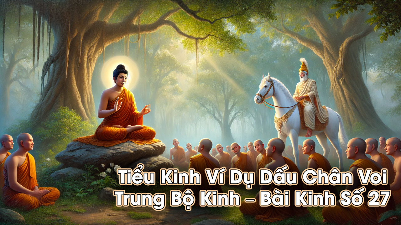 Tiểu Kinh Ví Dụ Dấu Chân Voi – Trung Bộ Kinh – Bài Kinh Số 27